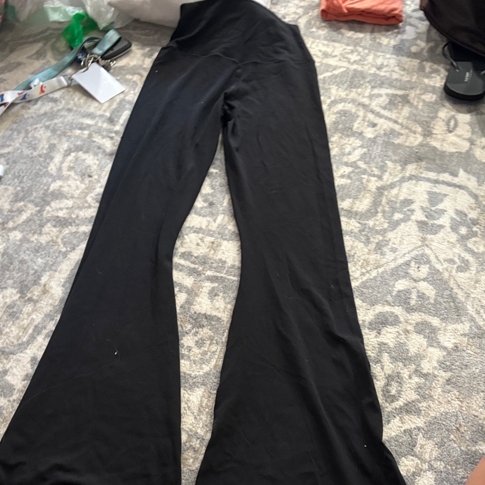 Aerie Black Flare Pants
